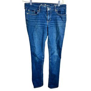 Eddie Bauer‎ Slightly Curvy Straight Jeans TALL